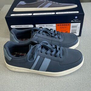 Ben Sherman Webber Men's Size 10.5  Navy Sneakers Memory Foam